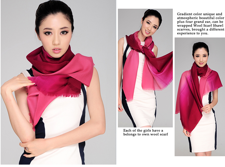 Foulard pour Femme en Laine - Ref 3161260 Image 27