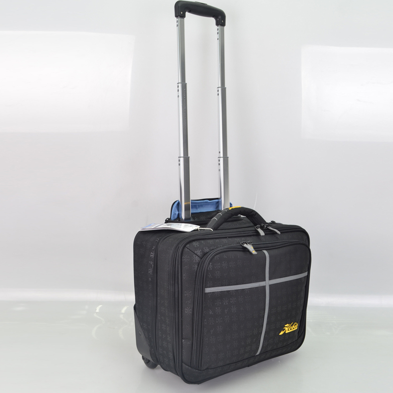 16inch Travel Suitcase for International Flights, Carry-On Luggage with Single-Directional Wheels, Stylish Trolley Bag, Oxford Cloth Suitcase