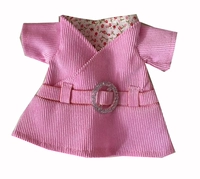 Вельветовое розовое платье