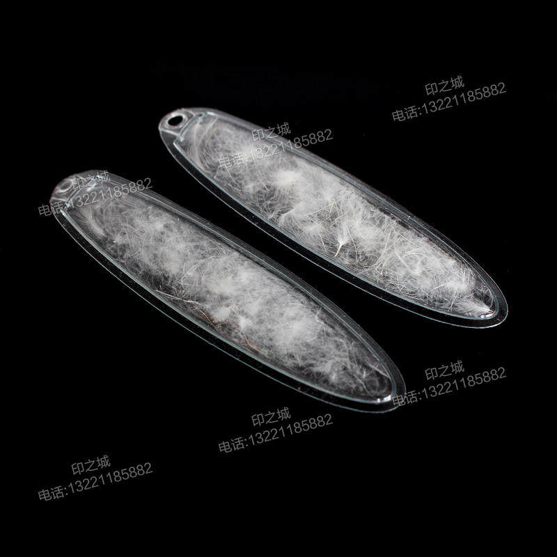 Manufacturers Customized Down Label Inflatable Bag Down Ball Down Inflatable Bag Clothing Accessories Tag Hanging Particles