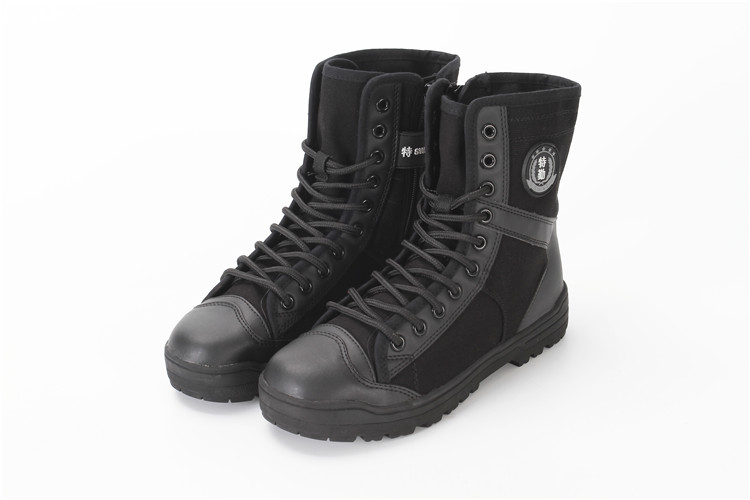 Bottes militaires pour homme en toile - Ref 1398347 Image 9