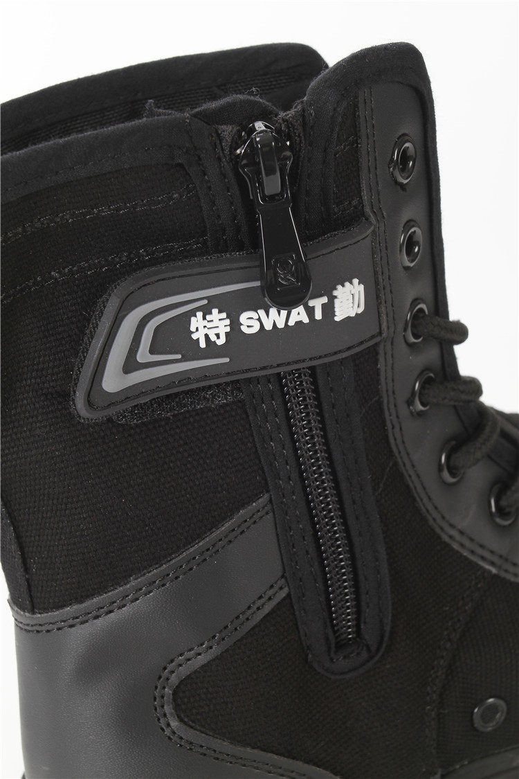 Bottes militaires pour homme en toile - Ref 1398347 Image 14