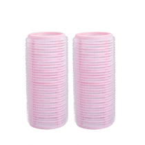 Curly Hair deity Lazy Man Liu Hai Rolls Net Red Inner Button Plastic Roll Self-Stick Eight Words Air Curly Hair Cylinder Short Hair Hollow Roll