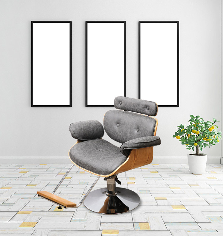 Net Red Beauty Hair Chair Hair Salon Special High-end Removable Haircut Chair Hairdresshop Sofa Mei Hair Shop Chair