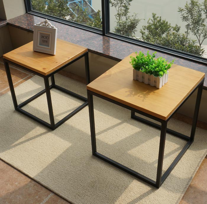 Eurostyle iron art small round table sofa edge a few modern casual minimalist Balcony Small Tea Table Corner A Few Coffee Round Table