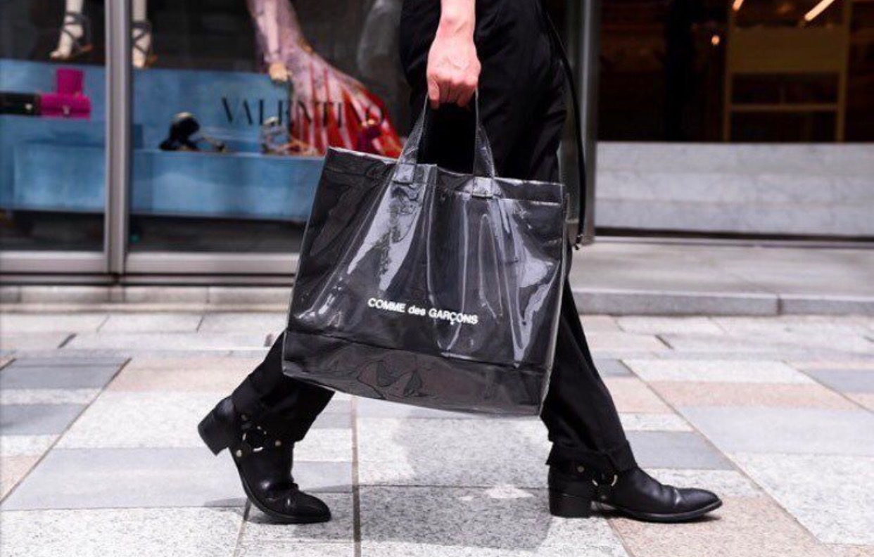 cdg black bag