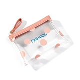 日系透明钱包女ins可爱学生迷你超薄款拉链零钱包小巧硬币钥匙包