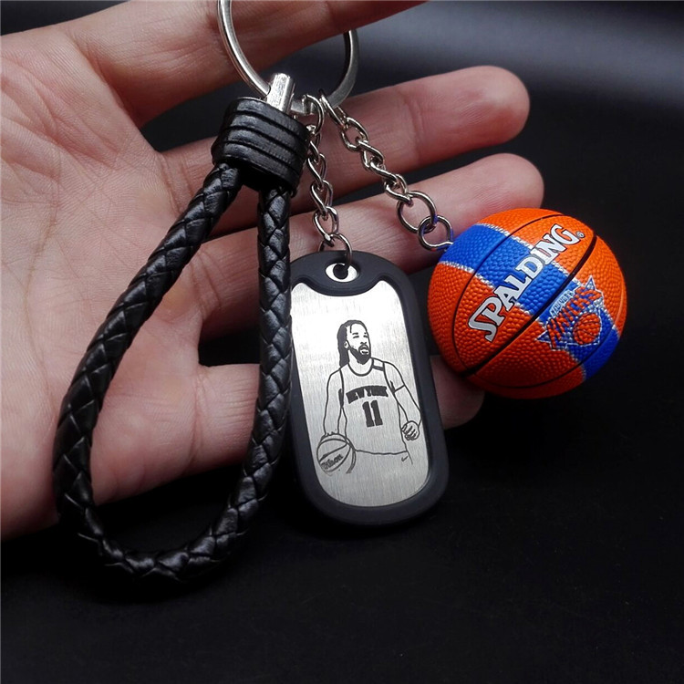 Wenban Yama Brunson Alexander Edwards Basketball Star Keychain Pendant Harry Burden Cunningham