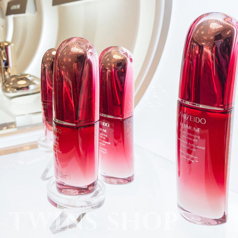 Spot Japanese Assets Red Waist Essence Dew 75ml Red Muscles Living Dimensional to Repair Muscle Bottom Fluid