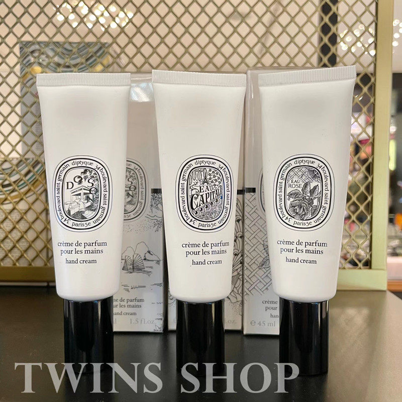 diptyque Diptyque lychee rose water almond dusan skin flower moisturizing hand cream 45ml