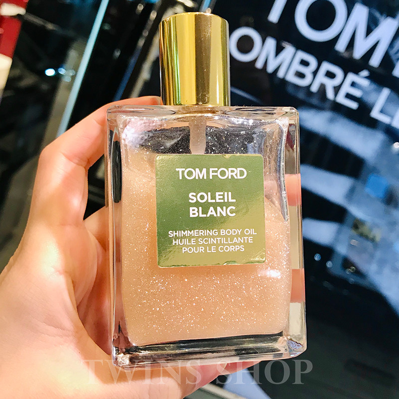 Spot Tom Ford TOM TF Limited Flow Sand sparkling stream light scented body Oil 100ml