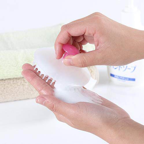 Japan Import Wash Head Brush Head Massage Brush Scalp Massage Comb Wash Hair Comb Wash Hair Comb Pet Brushed Hair Brush