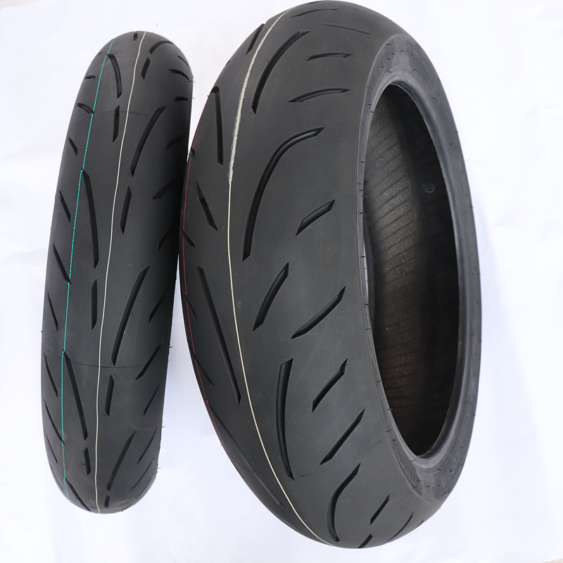 Đầu máy lốp chân không 120/70/180 / 55ZR17 120-70-17 Huanglong 600 lò xo gió 650 lốp xe máy - Lốp xe máy lốp xe máy airblade irc