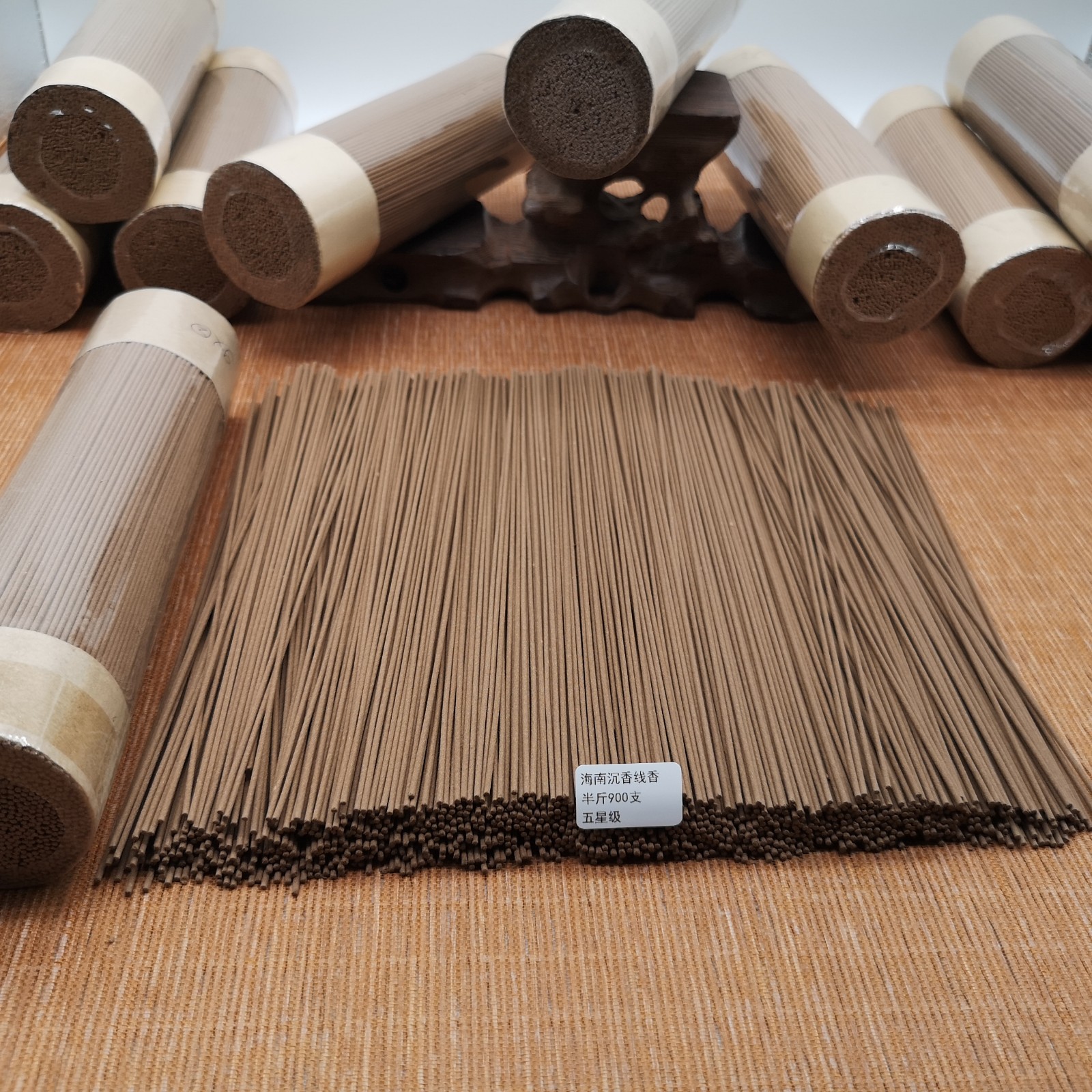 Natural Vietnamese agarwood pure line incense Nha Trang Hainan Agarwood bedroom incense Household purification indoor air for Buddha