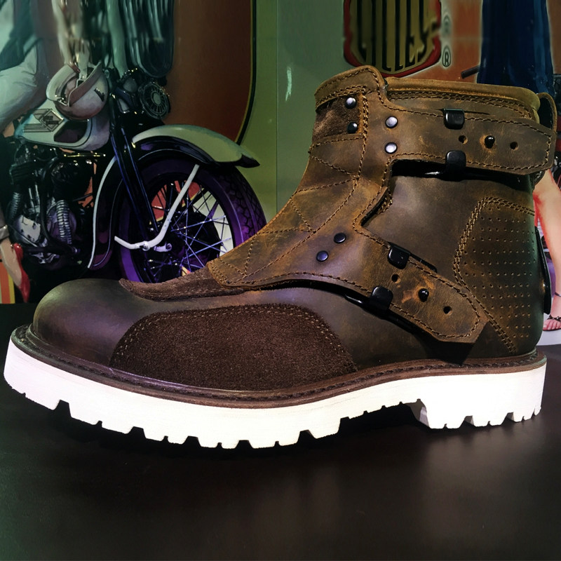 RPMCN high rev H1 Harley locomotive riding boot locomotive anti-fall and abrasion protection waterproof knight shoes