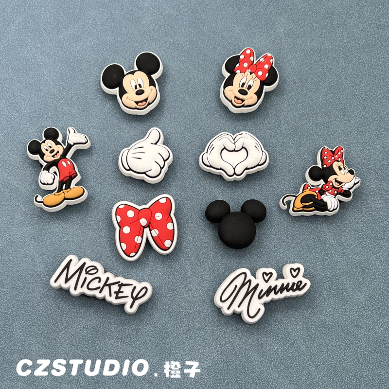 Crocs Shoe Accessories Shoe Charms Suitable for Crocs Shoes Decorative Accessories Cartoon Decorations DIY Shoe Buckles Cartoon Mickey Crocs Shoe Accessories Shoe Charms Suitable for Crocs Shoes Decorative Accessories Cartoon Decorations DIY Shoe Buckles Cartoon Mickey