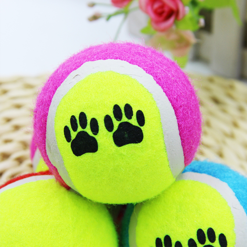 Pet đồ chơi bóng mèo chó nút xương sang trọng cắn âm thanh quần vợt đồ chơi cho chó cắn