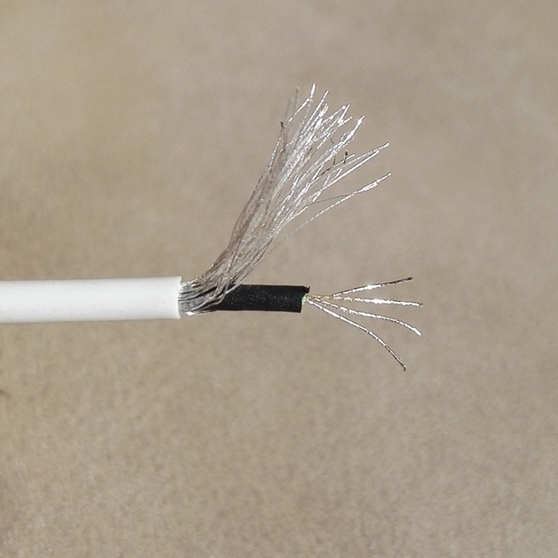 原装正品方芯镀银线高纯度单晶铜包银方芯银屏蔽信号线耳机升级线