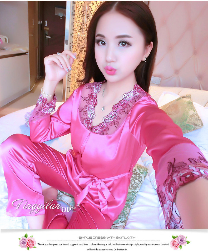 Pyjama pour femme en Polyester Polyester  à manches - Ref 2992716 Image 150