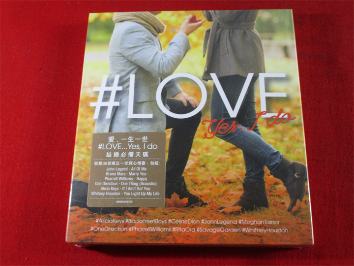 Wedding song Love Yes I Do 2cd HK* undemolished Mountain 0172 on-Taobao