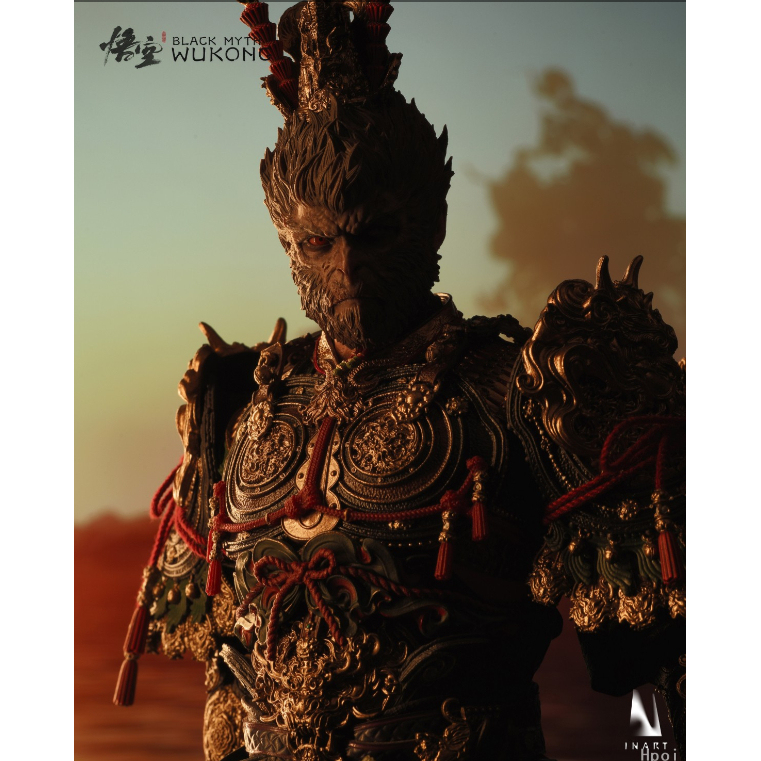 Genuine In-Stock  Free Shipping Inart Black Myth Wukong Great Sage Golden Remnant Movable Action Figure