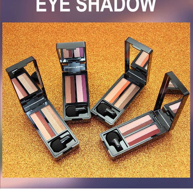 Ins super fire one touch lazy eye bóng gradient hai màu trang điểm nude mờ Người mới bắt đầu Hàn Quốc trọn bộ màu đất - Bóng mắt phấn mắt clio prism air