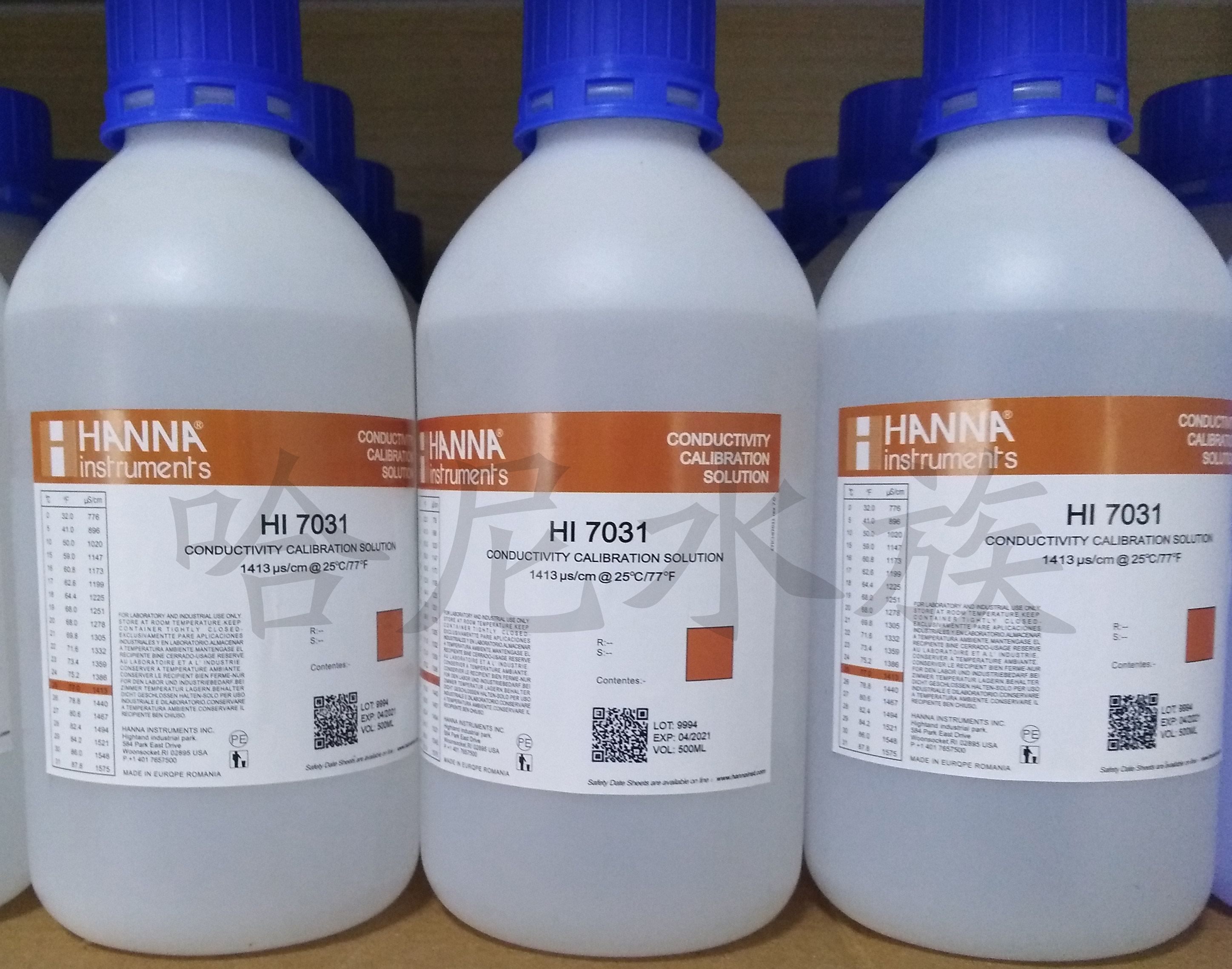 Italian Hanna Hanna HI7031L Conductivity EC (1413 uS cm ) standard buffer