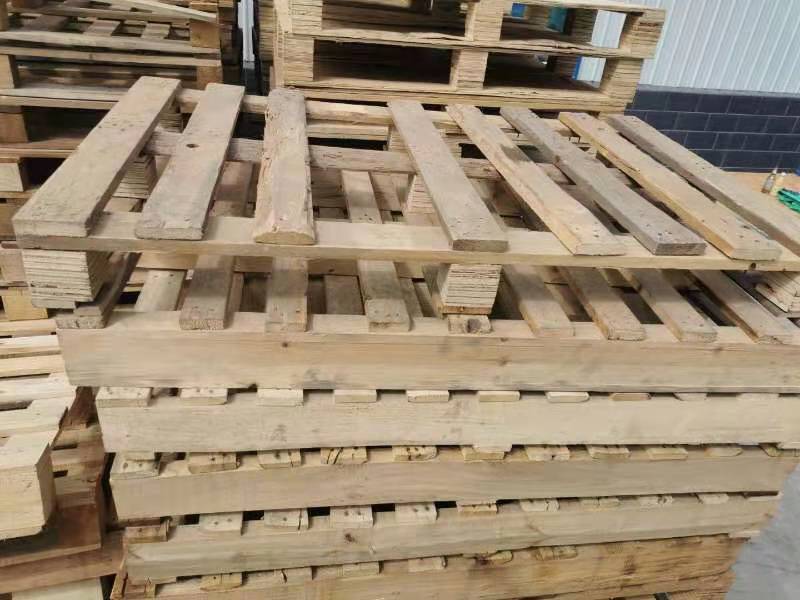 Xinjiang wooden stacker pallet warehouse cargo logistics pallet pad warehouse board card board moisture-proof board plywood fumigation-free