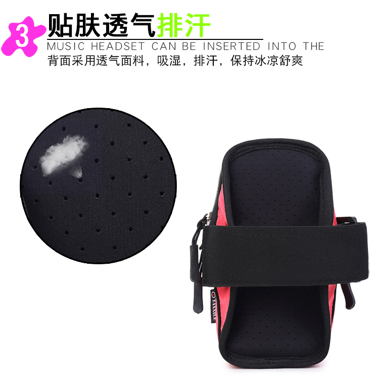 Điện thoại di động cánh tay thiết lập nữ cánh tay túi nam táo Huawei điện thoại di động bộ vivo túi xách chạy phổ thể thao điện thoại di động cánh tay túi 	túi đeo tay điện thoại chạy bộ	