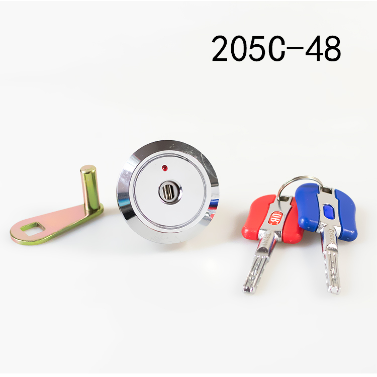 Safety Deposit Lock 205C-48 Toolbox Lock Anti-theft Cross Custody Cabinet Lock