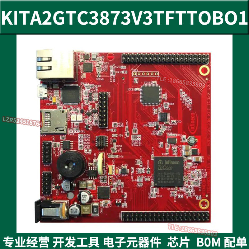 KITA2GTC3873V3TFTTOBO1 KITA2GTC3873V3TFTTOBO1 KIT_A2G_TC387_3V3_TFT Development Board Evaluation Kit for the Development of the Board