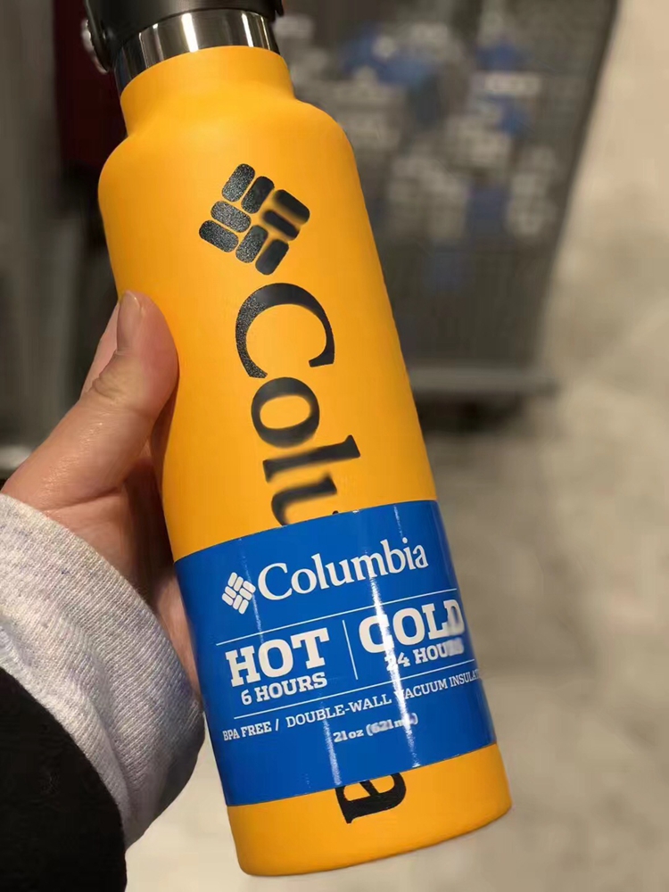 Hoa Kỳ mua chai thể thao Colombia ngoài trời cách nhiệt nước đá 24 giờ nước nóng 6 giờ binh nuoc the thao