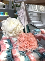 [宜家家居奥比安沐浴球 3件洗澡用沐浴花 泡泡球 国内代购]