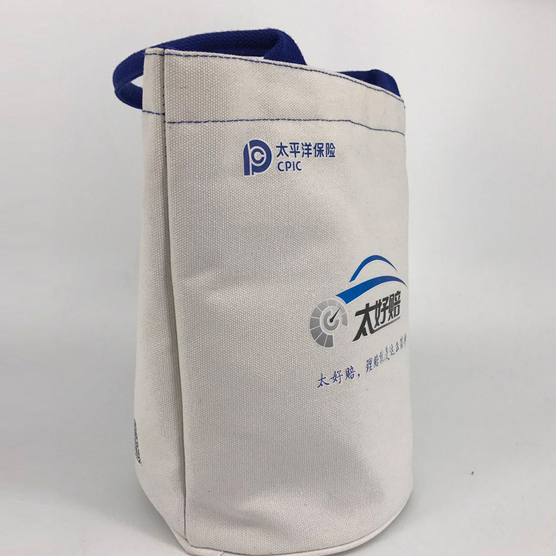 Fashion simple letter women's shoulder canvas bag environmental protection canvas shopping bag manufacturer custom canvas bag