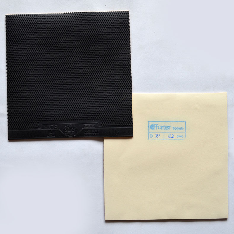 DIY phiên bản giới hạn 799 cao su đơn + Evert Trắng xốp Miếng bọt biển nửa vòng đời cao su bán nhựa giá quả bóng bàn rẻ nhất