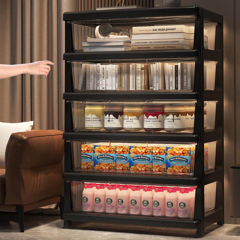 40 wide drawer type container storage shelf thickening spatial five - bucket children's clothes household plastic cabinet