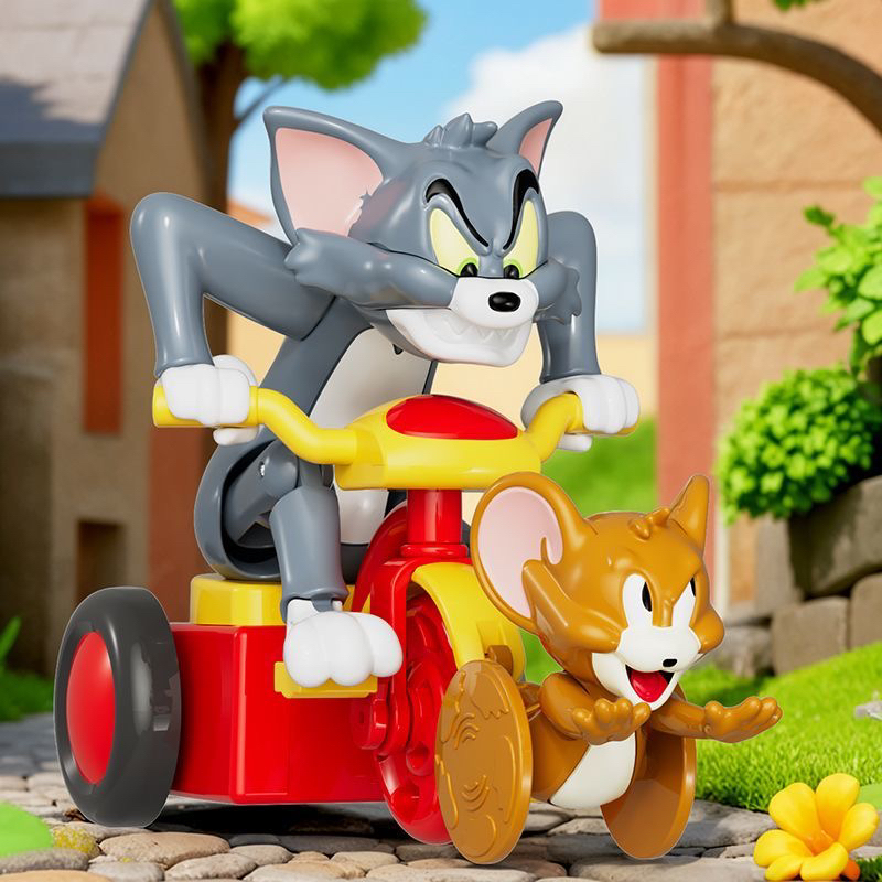 Kapibara Cat and Mouse Crayon Shin-Chan Movable Wind-Up Toy Lifestyle Blind Box Movable Trendy Toy Figurine Display Piece