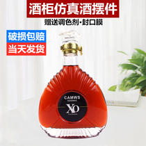 Fake Wine Bottle Decorated Wine Bottle Wine Cabinet Swing Piece Modern Light Lavish Home Living Room Upscale Emulation Xo Wine Bottle Empty Bottle Furnishing