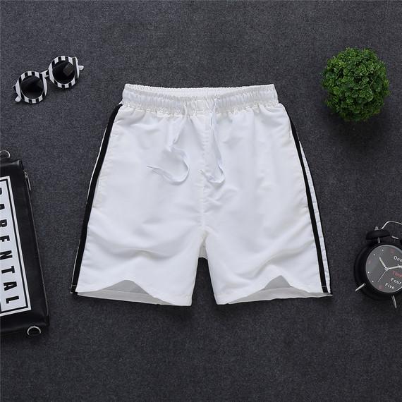 Mùa hè quần sọc nam quần âu phiên bản Hàn Quốc gồm 5 quần dài quần mỏng đi biển quần xu hướng quần nam quần legging nam