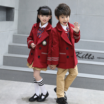 Childrens clothing autumn and winter school uniforms for boys and girls