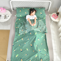 Travel Residence Hotel Sepal Sleeping Bag Adults Portable Business Guesthouse Bed Linen Quilt Cover Single Double Full Cotton Sleeping Bag