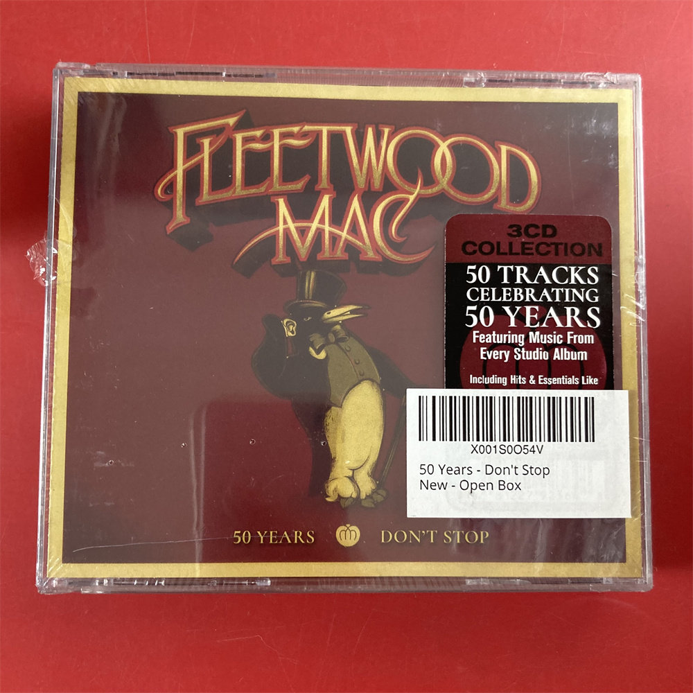 Fleetwood Mac 50 лет не останавливаются 3CD Европейская версия Совершенно Новая Изображение 1