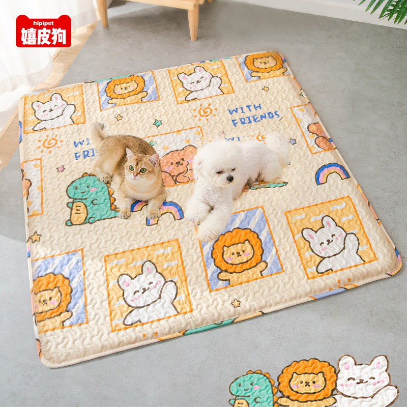 Pooch Sleeping Mat Pets Ground Mat Four Seasons Universal Cage Base Plate Summer Cool Mat mat Cat Sleeping Supplies