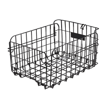 Bicycle rear basket folding basket mountain electric rear rack universal vegetable basket school bag accessories and equipment