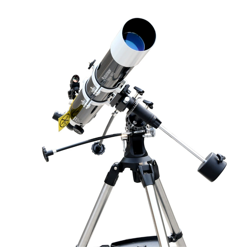 Miễn phí thị kính điện thoại di động + thị kính máy tính + ba lô Kính viễn vọng thiên văn Star Trang 80DX EQ2 chụp ảnh phong cảnh sao - Kính viễn vọng / Kính / Kính ngoài trời
