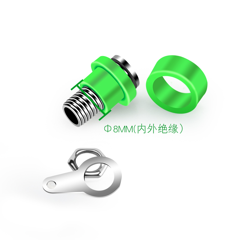 Huijun ổ cắm chuối 4mm đồng 4 chuối ổ cắm bảng phụ kiện âm thanh thiết bị đầu cuối.