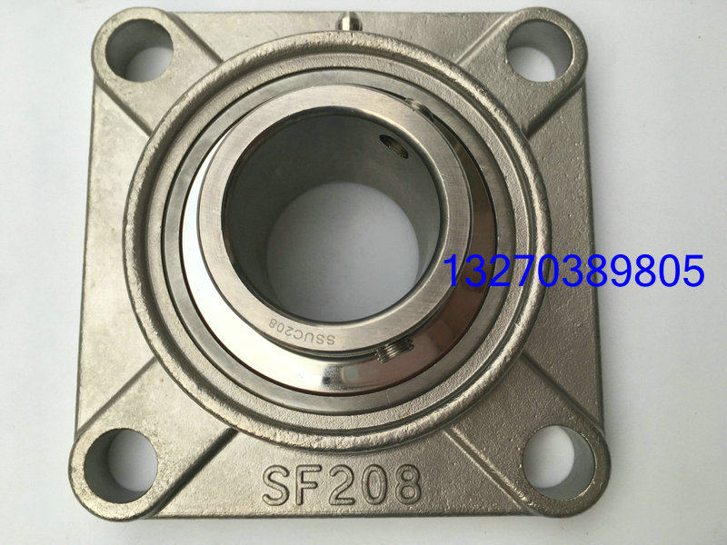 Stainless steel outer spherical bearings SUCF201 202203204205206207208209210