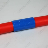 Проволочная трубка ПВХ Прямой красный, синий и белый темный установка электрическая рукав 20 четыре 4 -точечные электрические проводные трубки 16 Прямые соединения