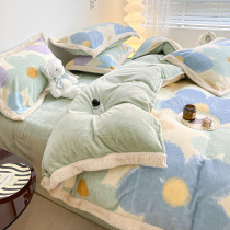 New Cream Four Piece High-grade High-grade Anti-Static Printing Package Hard Package Warm Upgrade