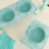 HC Запатентованная мята зеленая сетка милая девушка Yayli Pet Bow